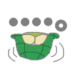 One's own pace tortoise sticker #469945