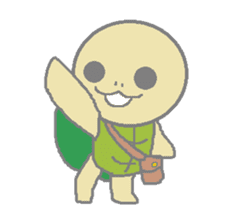 One's own pace tortoise sticker #469948