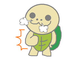 One's own pace tortoise sticker #469949