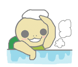 One's own pace tortoise sticker #469952