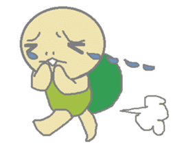 One's own pace tortoise sticker #469953