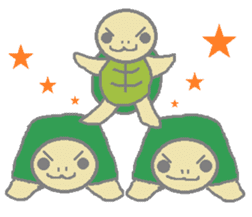 One's own pace tortoise sticker #469957