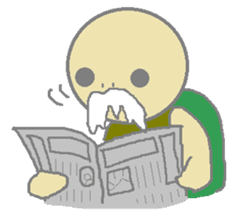 One's own pace tortoise sticker #469961