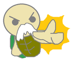 One's own pace tortoise sticker #469969