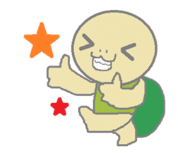 One's own pace tortoise sticker #469971