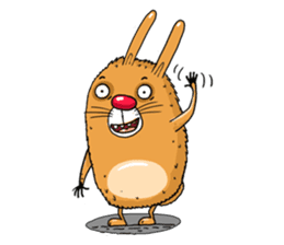 Icky Rabbits sticker #470215