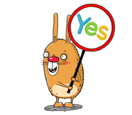 Icky Rabbits sticker #470225