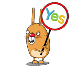 Icky Rabbits sticker #470225