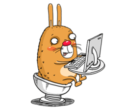 Icky Rabbits sticker #470240