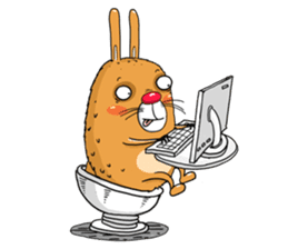 Icky Rabbits sticker #470240