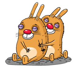 Icky Rabbits sticker #470246