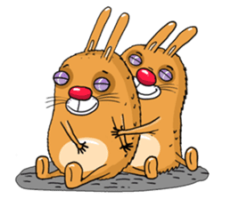 Icky Rabbits sticker #470246