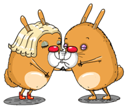 Icky Rabbits sticker #470247