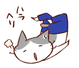 Cat couple. For husband. sticker #470350