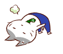 Cat couple. For husband. sticker #470357