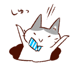 Cat couple. For husband. sticker #470362