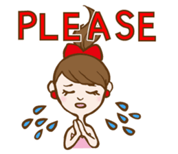 Mademoiselle Pointe's Ballet in English. sticker #470823