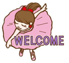 Mademoiselle Pointe's Ballet in English. sticker #470824