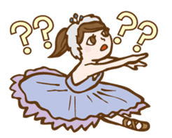 Mademoiselle Pointe's Ballet in English. sticker #470825