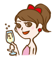 Mademoiselle Pointe's Ballet in English. sticker #470831