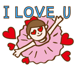 Mademoiselle Pointe's Ballet in English. sticker #470837