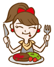 Mademoiselle Pointe's Ballet in English. sticker #470839