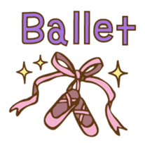 Mademoiselle Pointe's Ballet in English. sticker #470846