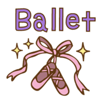 Mademoiselle Pointe's Ballet in English. sticker #470846