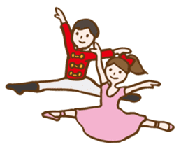 Mademoiselle Pointe's Ballet in English. sticker #470849