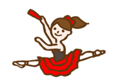 Mademoiselle Pointe's Ballet in English. sticker #470850