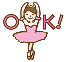 Mademoiselle Pointe's Ballet in English. sticker #470851