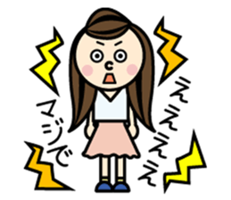 Everyday of colorful women 1 sticker #471135