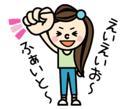 Everyday of colorful women 1 sticker #471137