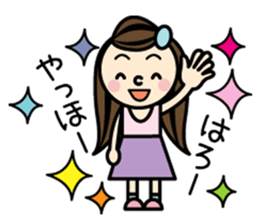 Everyday of colorful women 1 sticker #471143