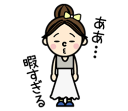 Everyday of colorful women 1 sticker #471144