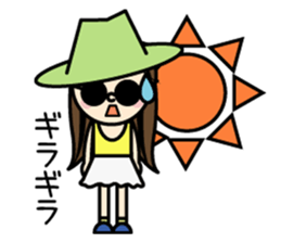 Everyday of colorful women 1 sticker #471152