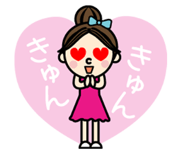 Everyday of colorful women 1 sticker #471155