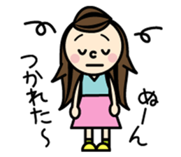 Everyday of colorful women 1 sticker #471157