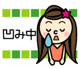 Everyday of colorful women 1 sticker #471159