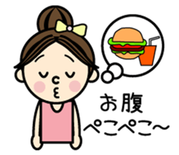 Everyday of colorful women 1 sticker #471167