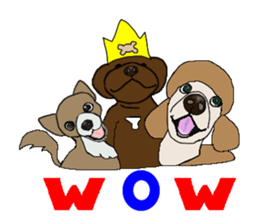 Tink of the Afro dog sticker #471818