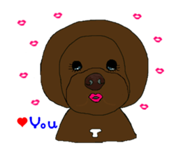 Tink of the Afro dog sticker #471826