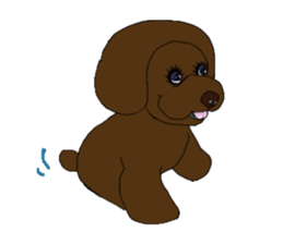 Tink of the Afro dog sticker #471830