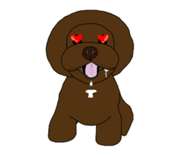 Tink of the Afro dog sticker #471831