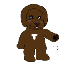 Tink of the Afro dog sticker #471834