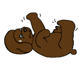 Tink of the Afro dog sticker #471837