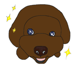 Tink of the Afro dog sticker #471854