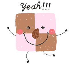 40 different sweets "Sweeties" sticker #471886