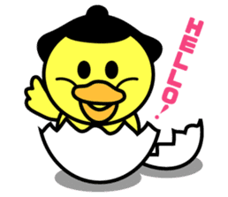 Hiyokochan Sumo Wrestler sticker #471895