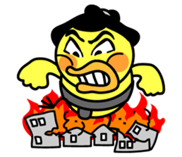 Hiyokochan Sumo Wrestler sticker #471918